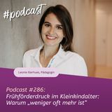 Frühförderdruck im Kleinkindalter: Warum weniger oft mehr ist