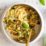 Pasta con mascarpone e zucchine