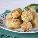Polpette di zucchine in friggitrice ad aria