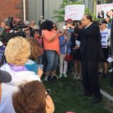 Rally-Goers Call For Removal Of Salem Judge