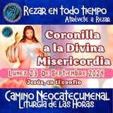 CORONILLA A LA DIVINA MISERICORDIA DE HOY LUNES 23 DE SEPTIEMBRE 2024.