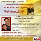 ADORATION with Evangelist Mac and Special Guest, Sheila Myers