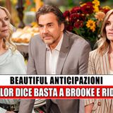 Beautiful, Anticipazioni Americane: Taylor dice basta a Ridge e Brooke!