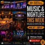 Music & Nightlife This Week | Málaga & Costa del Sol | Aug 31–Sep 6, 2026