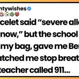 My medical alert said _Use EpiPen now__ but the school nurse locked it away and refused