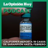 Aumentan los casos de sarampión en California.