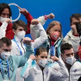 Equipo de Rusia obtiene el Oro en Patinaje Artístico en Olimpicos de Beijing 07FEB