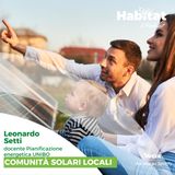 Comunità solari locali (Leonardo Setti - docente di Pianificazione energetica UNIBO)
