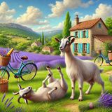 As tu déjà vu une chèvre qui s’écroule comme si elle tombait dans les pommes ?
