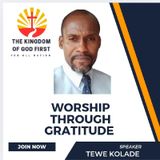 WORSHIP THROUGH GRATITUDE