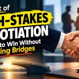 The Art of High-Stakes Negotiation  How to Win Without Burning Bridges