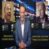 Media watch crushes Grusch story, slams Ross Coulthart. There is no evidence!