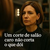 Um corte de salão caro não corta o que dói.