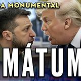 ¡BRONCA MONUMENTAL! Ultimátum de TRUMP a ZELENSKY: ¿PAZ o Explotación de RECURSOS?