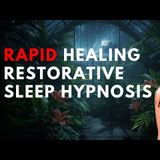 POWERFUL Rapid Healing _ Deeply Restorative Sleep Hypnosis (Black Screen)