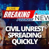 NTEB PROPHECY NEWS PODCAST: George Soros And Bussed-In Black Lives Matter Agitators Turn Minneapolis Into A Fiery, Burning War Zone