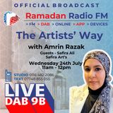Takhleeq Leicester ‘The Artist’s Way’ with Amrin Razak Guest Safira Ali