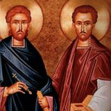 Santos Cosme y Damián, mártires