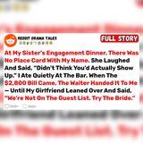 My Sister Erased Me From Her Engagement Dinner — I Left | Best Reddit Stories