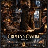 Crimen y castigo (Parte 6) de Fiódor Dostoievski ⚖️ | Audiolibro en español | Novela psicológica | Grandes Clásicos