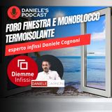 Foro finestra e monoblocco termoisolante - esperto infissi Daniele Cagnoni