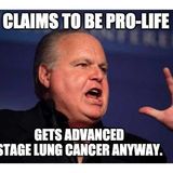 LOL Rush Limbaugh Is Dead And We Should Laugh Him.