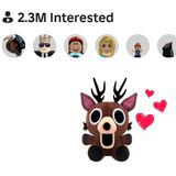 A 99-nights plushie! 🫎🦉🐐