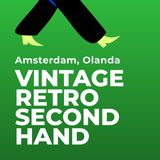 Vintage, Retro & Second Hand. Amsterdam-Noord e West, Olanda.