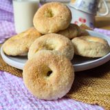 Biscotti morbidi in 5 minuti senza uova e burro