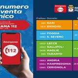 Numero Unico di Emergenza Europeo 1-1-2 attivo in tutta la Puglia