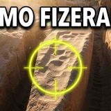 Obelisco antigo gigantesco encontrado no Egito – técnica desconhecida utilizada