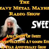 Guest Andy Scott Of Sweet,Martin Wilson Of Geddes Axe & King Fowley Of Deceased '16 Year Anniversary Show' 9/8/24