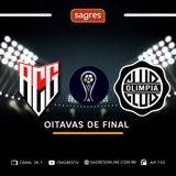 Sul-Americana 2022 - Oitavas de final (volta) - Atlético-GO 2x0 Olimpia, com Vitor Roriz