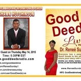 Speaker/Author/Playwrighter/Producer Shawn Hutchinson stops by Good Deeds