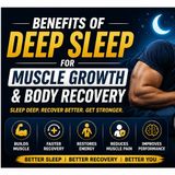 Benefits of Deep Sleep for Muscle Growth and Body Recovery