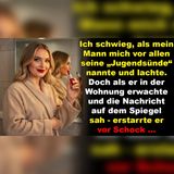 Sein Jugendfehler war ich – bis Mitternacht | Rache Liebesdrama Hörbuch