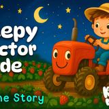 Goodnight Sleepy Diggers 🥱 Farm Bedtime Story For Kids 🌙 Tractor Sleep Story
