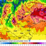 Previsioni 15-17 aprile, in tre giorni fino a 150 mm di pioggia sulle montagne vicentine
