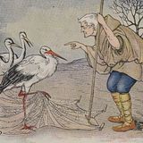 De Boer en de Ooievaar | Aesopus Fabels