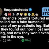My girlfriend_s parents tortured me and called me a fake human [FULL STORY](M4A_128K)