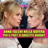 Anna Falchi nella bufera: il post su Brigitte Bardot che ha fatto infuriare il web!