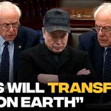WATCH_ Bernie Sanders shuts down AI billionaires undermining democracy in Senate speech