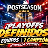 🔥 ¡PLAYOFFS DEFINIDOS! Así quedó el BRACKET de MLB 2026 | Comienza la batalla por la Serie Mundial