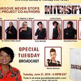 Special broadcast .THE GROOVE NEVER STOPS BOOK PROJECT CO-AUTHORS share on GD