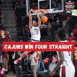 Ragin' Cajuns Keep Rolling: Fourth Straight W with CAREER HIGHS