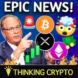 🚨BLACKROCK BUYS 700K BITCOIN & TRUMP NEW CRYPTO ETF WITH XRP, SOLANA, ETHEREUM!
