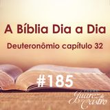 Curso Bíblico 185 - Deuteronômio Capítulo 32 - Cântico de Moisés - Padre Juarez de Castro