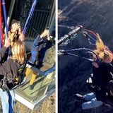 Sydney Sweeney & Scooter Braun Bungee Jump Off New Zealand Cliff Together