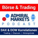 DAX & DOW Korrelationen | Wallstreet und Frankfurt: Zusammenhänge | Börsen Tutorial | Aktienindex