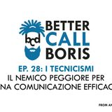 Better Call Boris  episodio 28 -  IL TECNICISMO NEMICO NUMERO UNO PER UNA COMUNICAZIONE EFFICACE